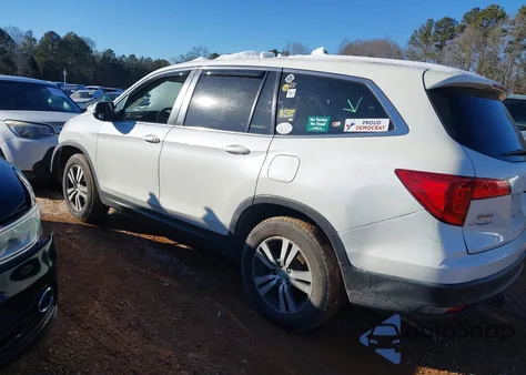 2017 Honda Pilot Ex-L z USA, uszkodzony, nr VIN 5FNYF6H59HB082389